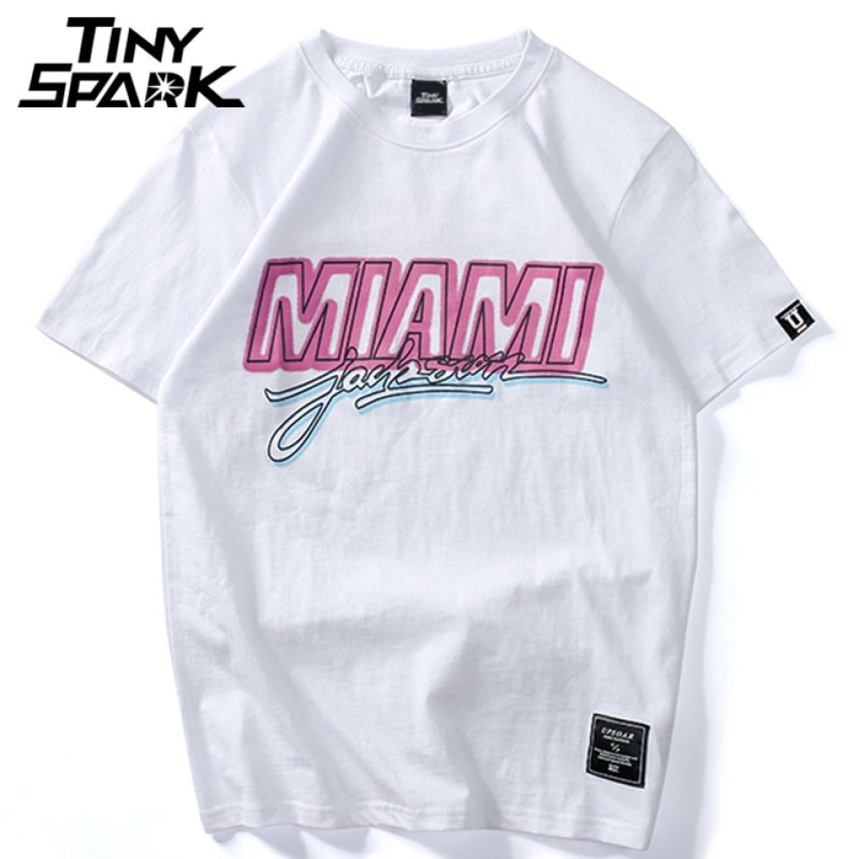 Miami Jazz  Cotton T-shirt