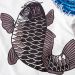 Fish Scales And Ocean Wave Japanese Kimono