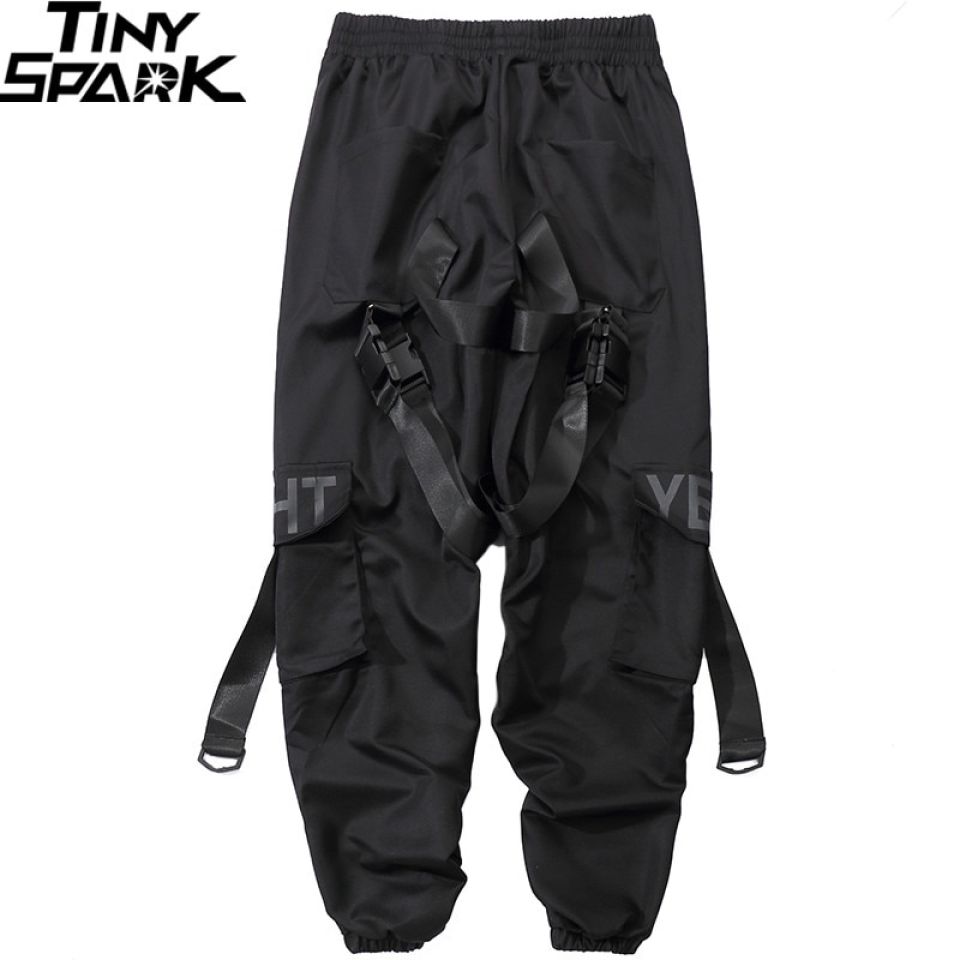 Poly-cotton Strapped Cargo Pants