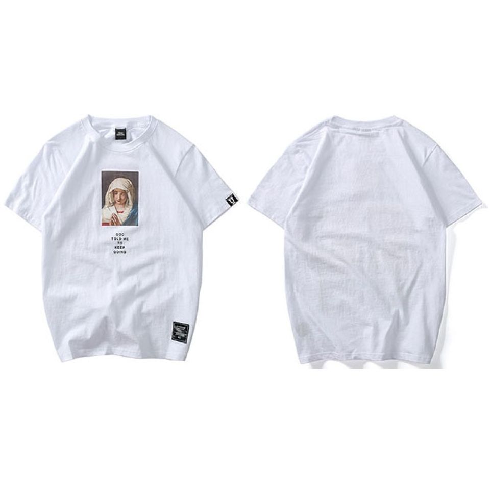 Virgin Mary Cotton T-shirt