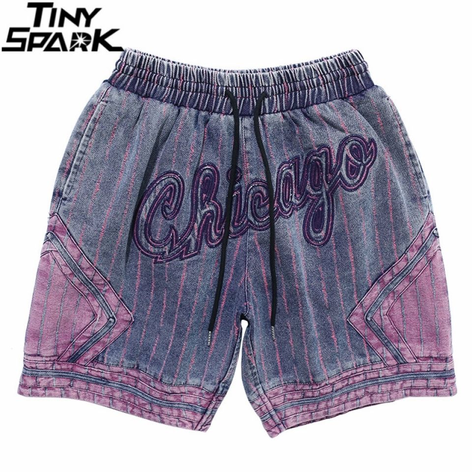 Front Print Chicago Short Pants