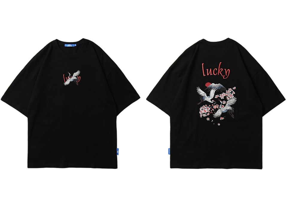 Lucky Dove Cotton T-shirt