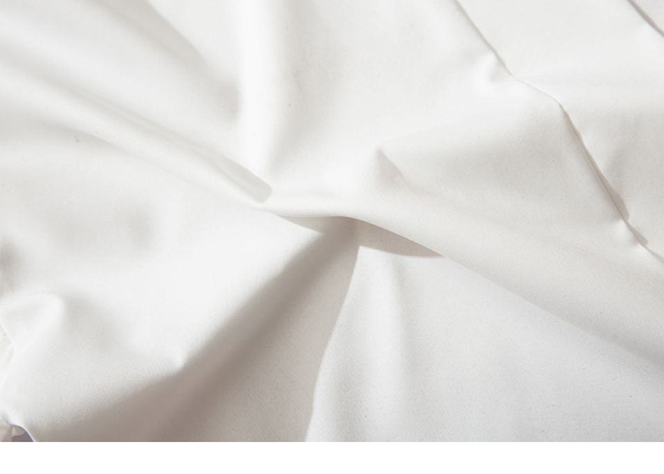 White Waves Poly-cotton Kimono