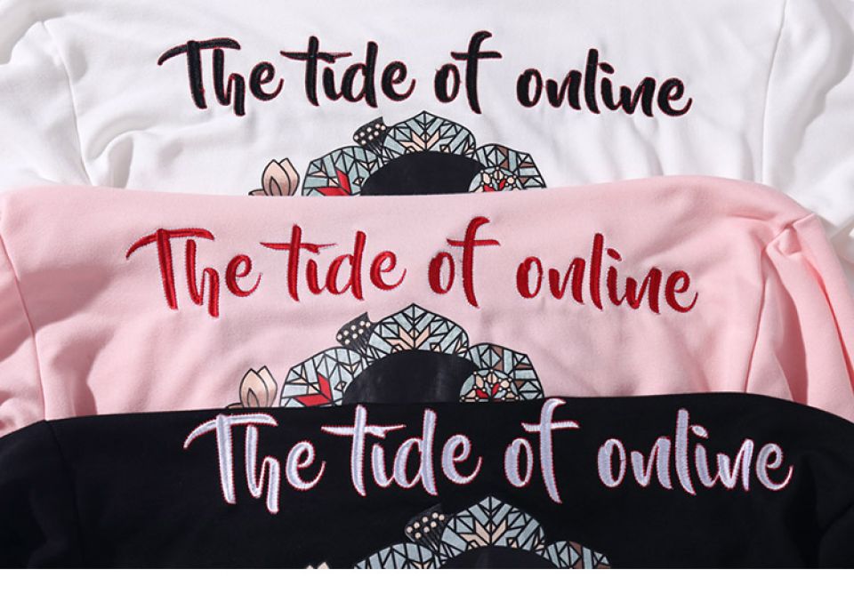 Online Tide Poly-cotton Sweatshirt Hoodie