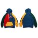 Popping Colors Poly-cotton Sweatshirt Hoodie