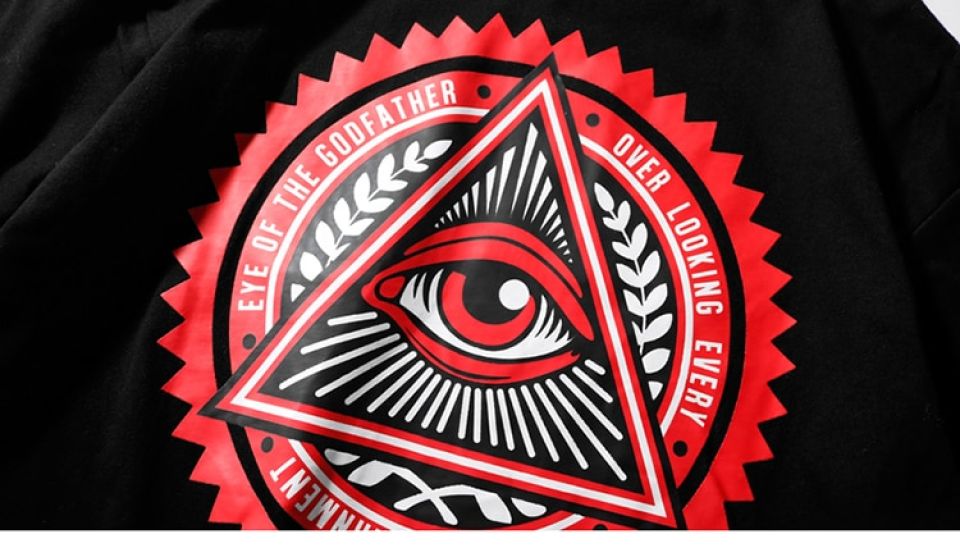 Evil Eye Godfather Cotton T-shirt