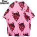 Devil Wears Pink Cotton T-shirt