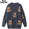 Bear Graphic Knitted Sweater 11 Bear Graphic Knitted Sweater S7ecdc113127442dca64aff00c9c3535e1 0008be09