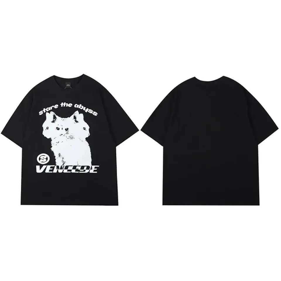 Hydra Cat Graphic Hippie T-Shirt Sae4af7260bae437390a70819f5b80df2J 0002c42e