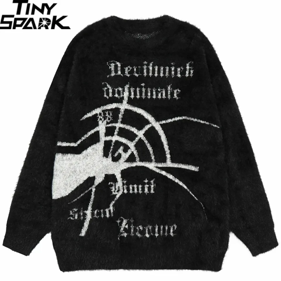 Furry Spider Graphic Sweater S8d17384eecc2441985a334b13a649ec3Z 03e0b9b4