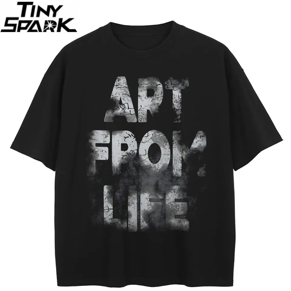 Graffiti Letters Vintage Graphic Casual Beige White Tshirt Sdc7827ccbed24971912cae9305661683R 03d2349b