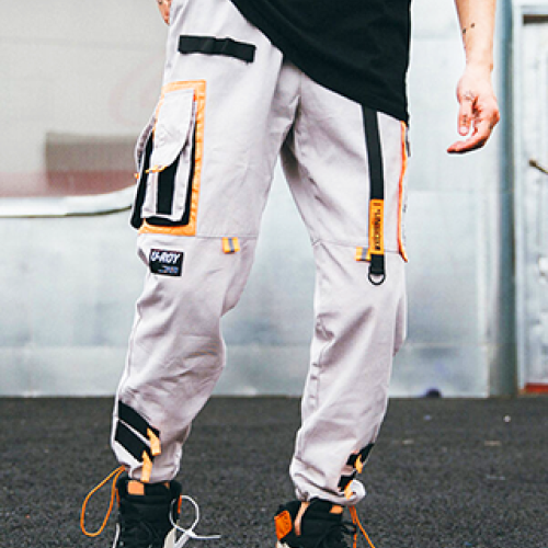 About 37 Hip Hop Poly-cotton Cargo Pants