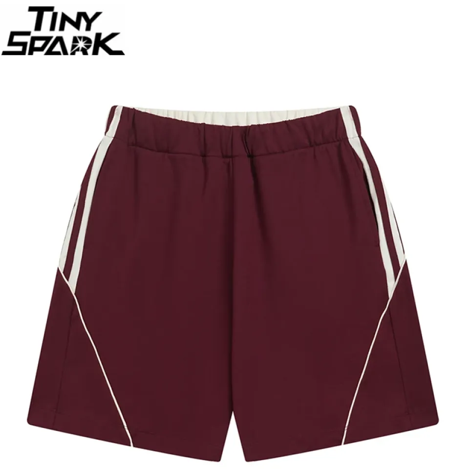 Side-Stripe Patchwork Track Shorts S48ed9e520a0d4051adf95b043b47d831v 0628ed29