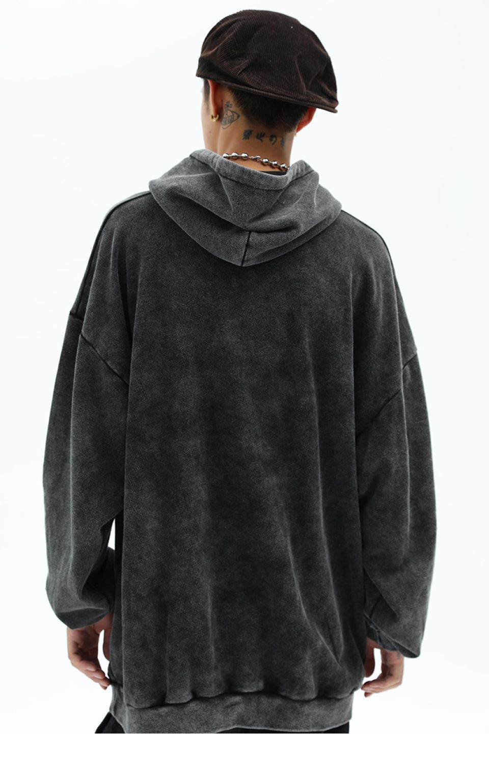 Percieve Retro Washed Poly-cotton Sweatshirt Hoodie H8d2d865cc58144df88c6843e1075d5e84 076586a8