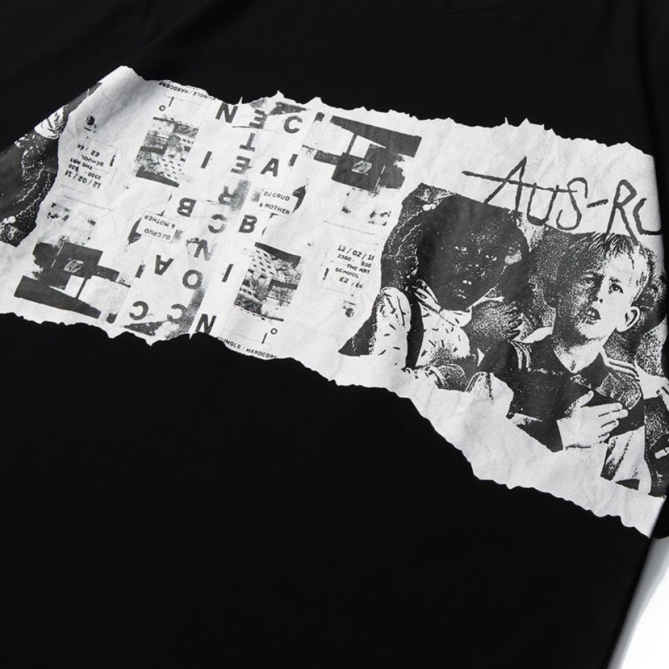 Magazine Print Graphic T-Shirt H672754590dd942f0baa68cb04afddc511 097e03ca