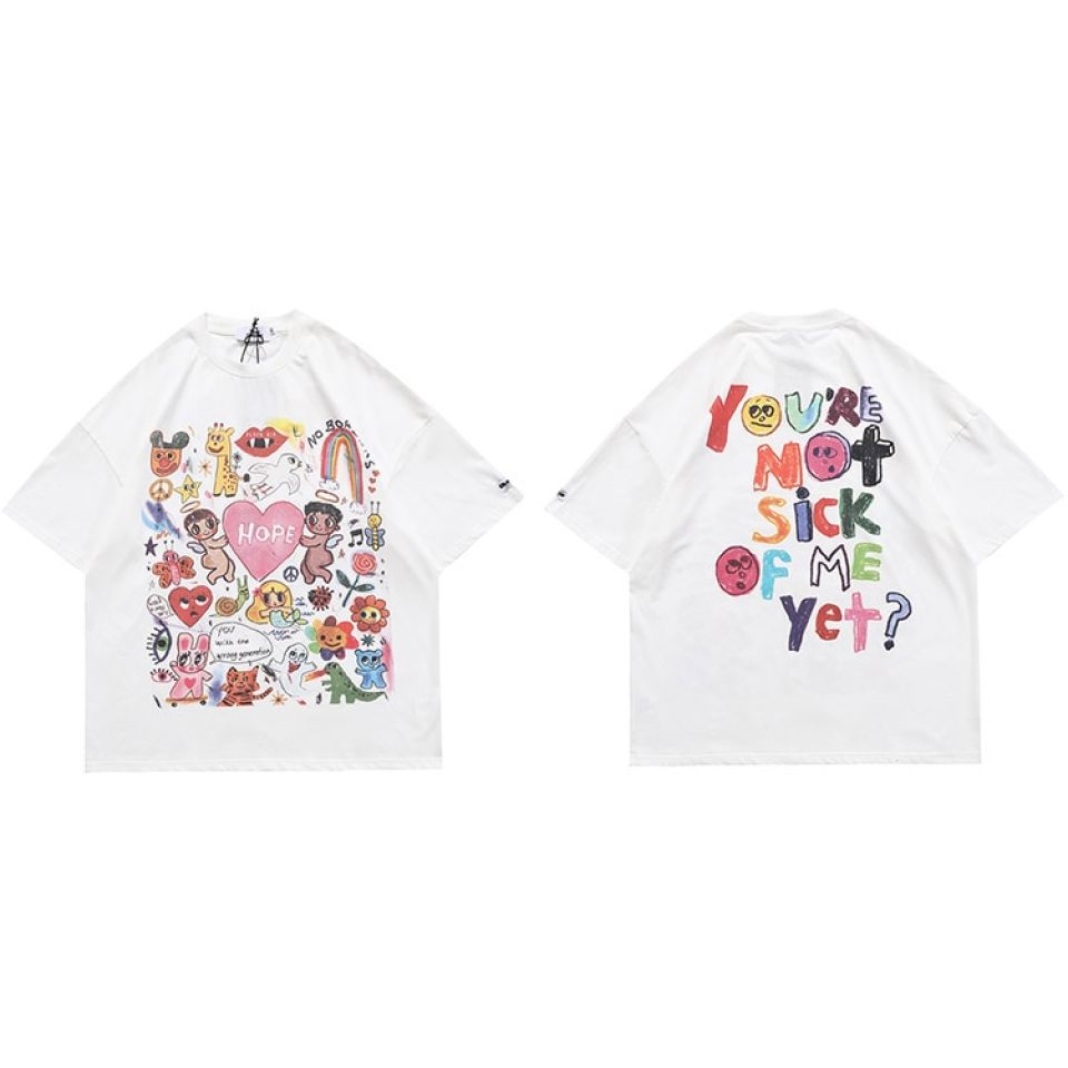Crayon Art Graphic T-Shirt H6440700d13ce46f2a64e86ceabcffe39W 0acad213