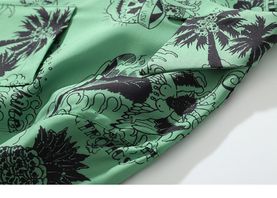 Skull Land Poly-cotton Shirt HTB1rQ0aRHPpK1RjSZFFq6y5PpXaR 0aaf602a