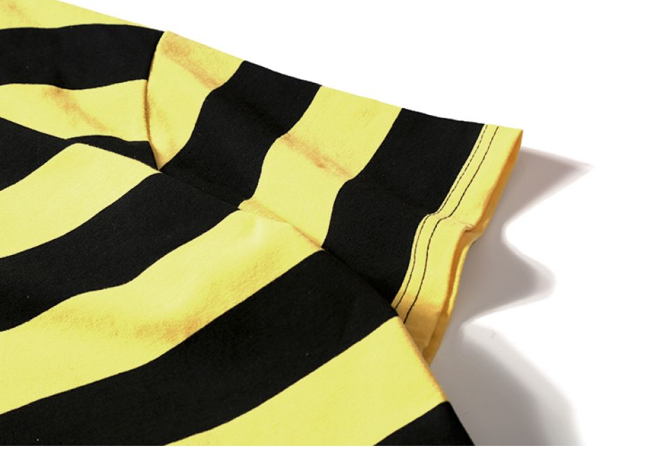 Striped Cotton T-shirt HTB1xC46ehTI8KJjSspiq6zM4FXa8 0bc93203