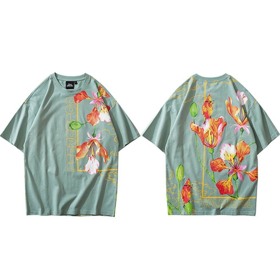 Hibiscus Happiness Cotton T-shirt 20 Hibiscus Happiness Cotton T-shirt Hc66baa356b26472cb087e00c42beed0b9 0b77be15