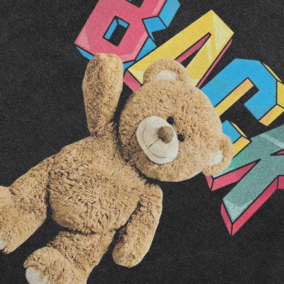 Back Teddy Bear Graphic T-Shirt S14cbc6449f4d49e784c659ae35565739A 0bcb057b