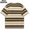 Retro Double Striped Loose T-Shirt Sc03649d9bde748d79209af76592e31cfR 0bbea109