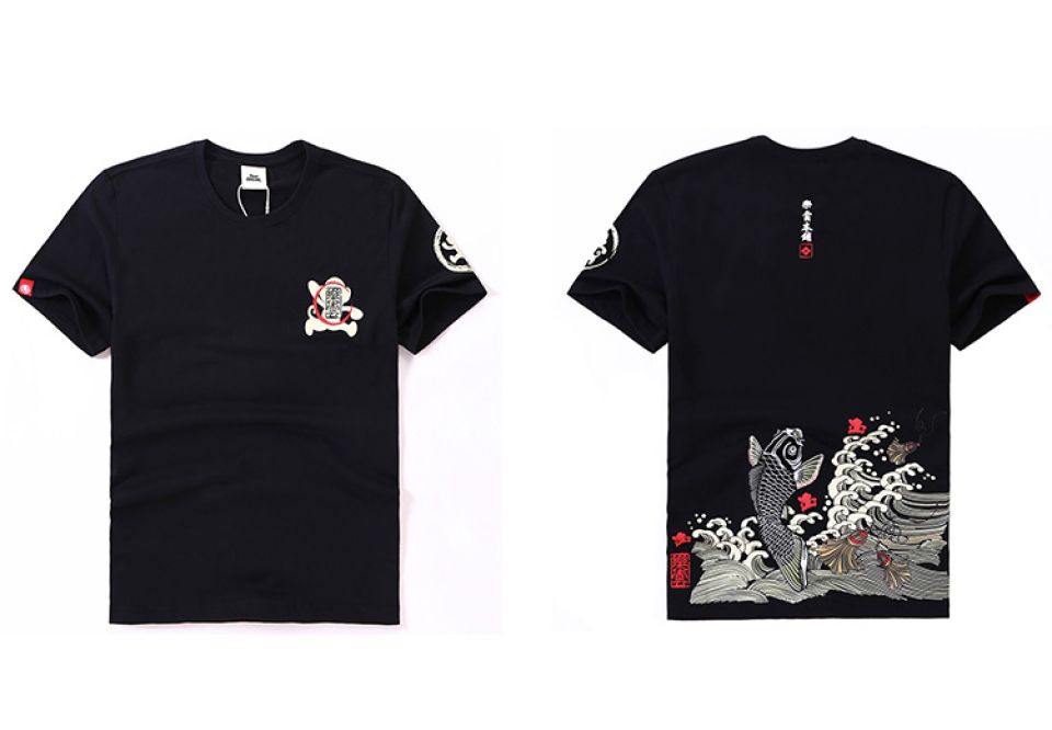 Fish Embroidery Cotton T-shirt HTB1is0 aODxK1RjSsphq6zHrpXaG 0c428d63