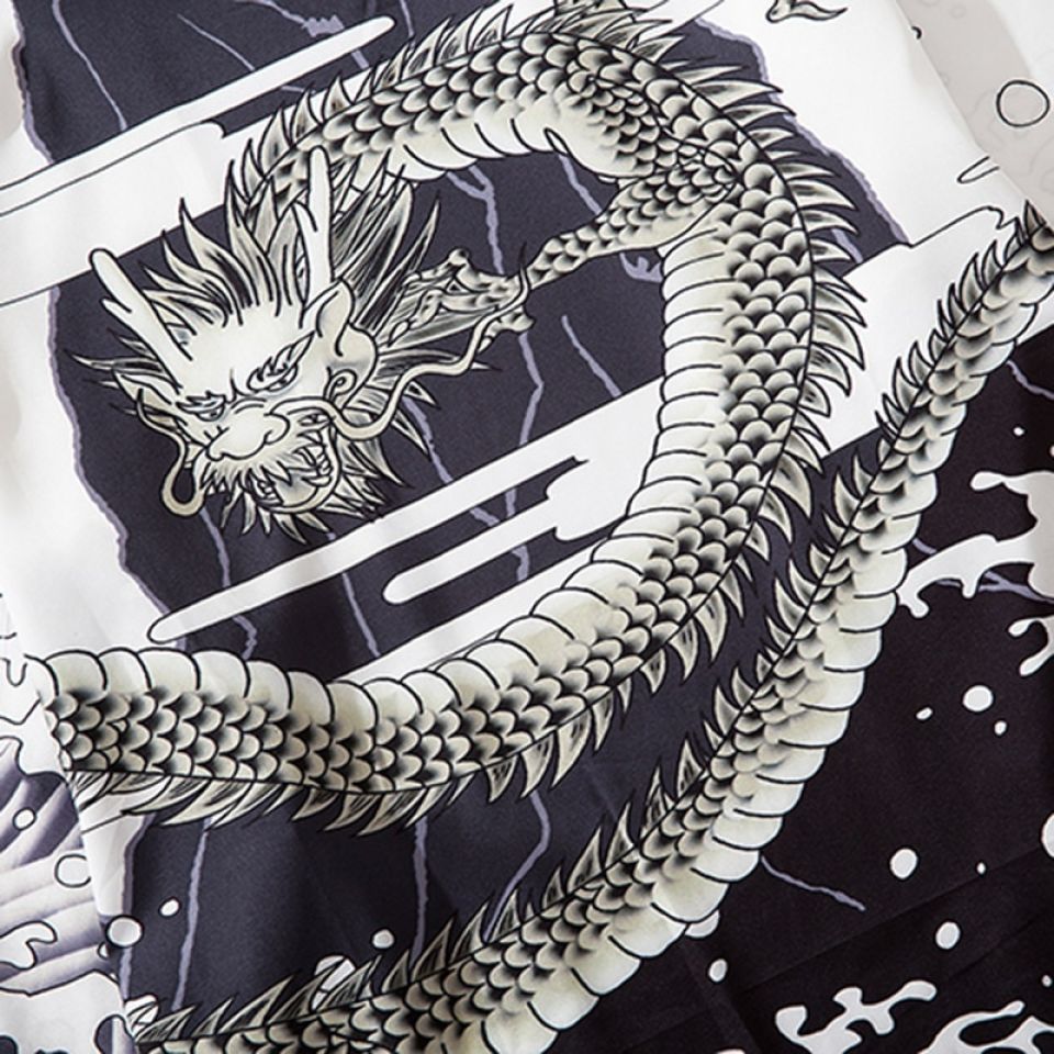 Greyscale Dragon Print Poly-cotton Kimono 7 Greyscale Dragon Print Poly-cotton Kimono H837f6f3e773b4201af4f7a6875fa26e2r 0efa3824