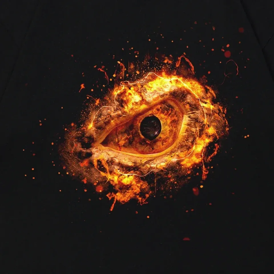 Flaming Evil Eye T-Shirt S4a2e1a55e7b744c5a9a3d3cb4d9423c0O 0fc9b49b