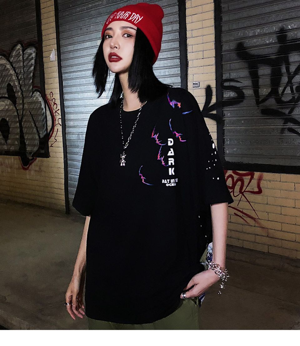 Dark Bat In The Ocean Cotton T-shirt H03c6af3d29654375b7844900f67950b8m 10c84af0