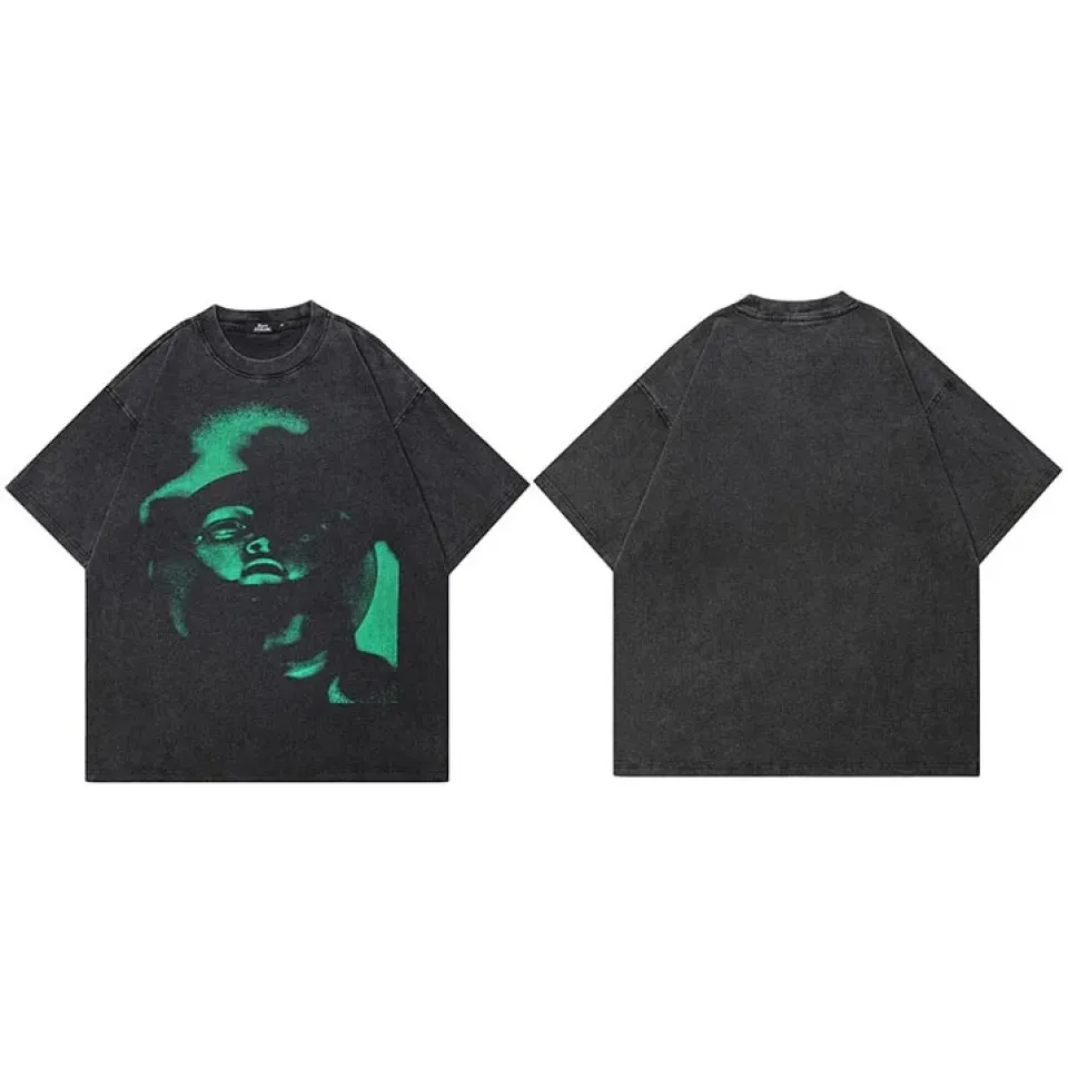 Green & Red Face T-Shirt S9a4286ec4020455587b28caa202bc5cfa 1103e242