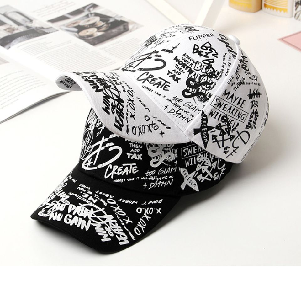 Graffiti Print Cap H8b46f2233a81400183294677a6b1f077z 1261c09f
