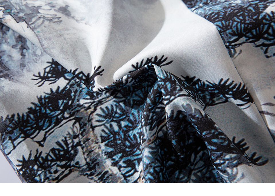 Forest Bird Poly-cotton Kimono HTB1vMJhOmzqK1RjSZFHq6z3CpXam 1422f8f2