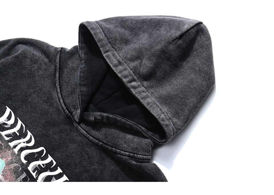 Percieve Retro Washed Poly-cotton Sweatshirt Hoodie Hd1c76c6c97354a089519e0803ca2532a7 143f8670