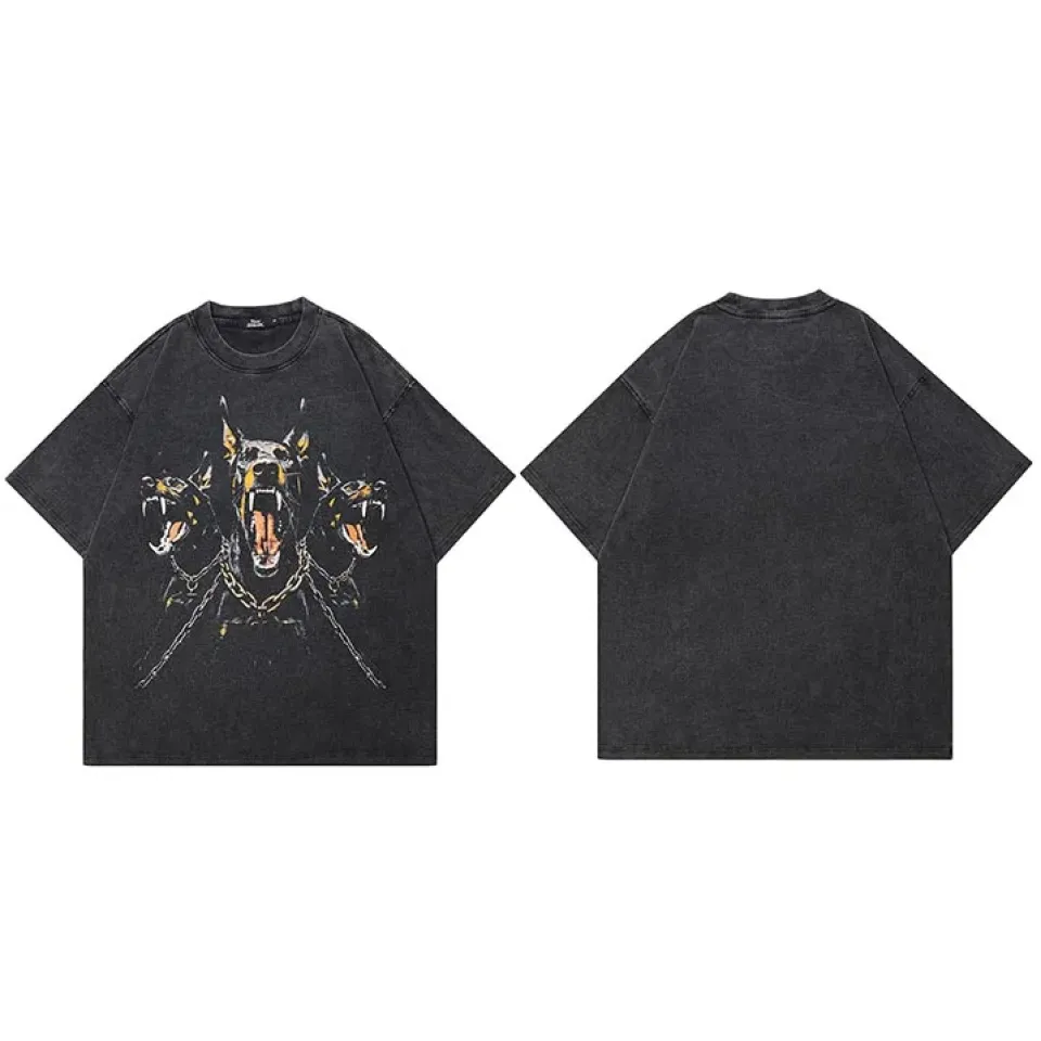 Streetwear Graphic Doberman Dog T Shirt S3167bcd4eb3d4ee2bfd80c94949e54fbZ 14311517