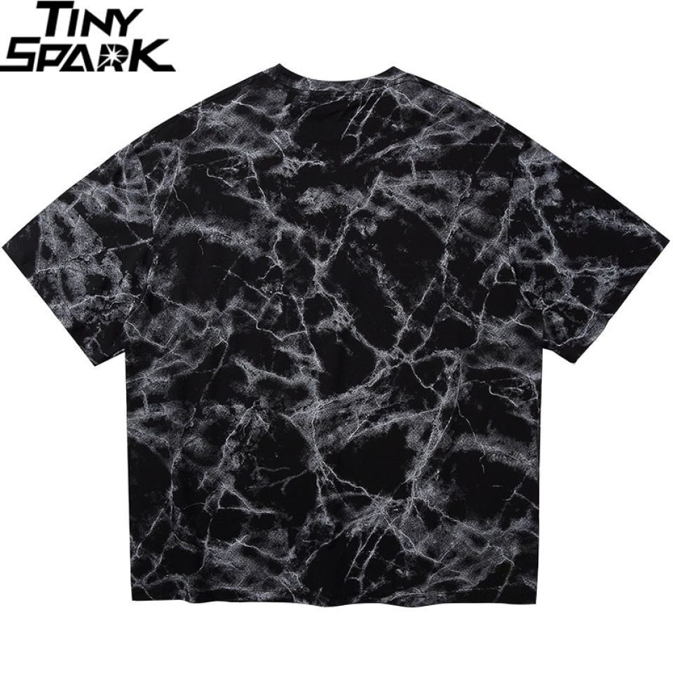 Cracked Print T-shirt H185d2a80baa242d381379371dbcea29cR 15d25a23