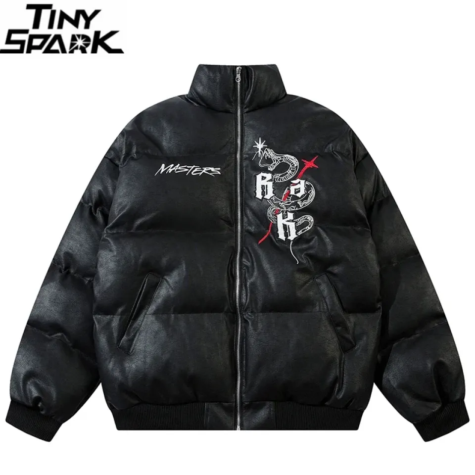 Hip Hop Snake Embroidered Parka S0f256e0b7cfb407f9c2e56b6b0285c33J 16a8aa5a