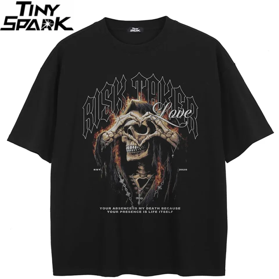 Risk Taker Skull Graphic T-Shirt Se12e949f44d0401aa2c6a8530b6e8181s 16750e40