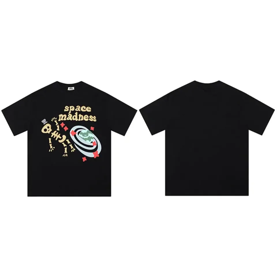 Space Madness Skeleton Graphic Print T-Shirt S597a7c032a7b441990976439ec3fa580y 18e119b6