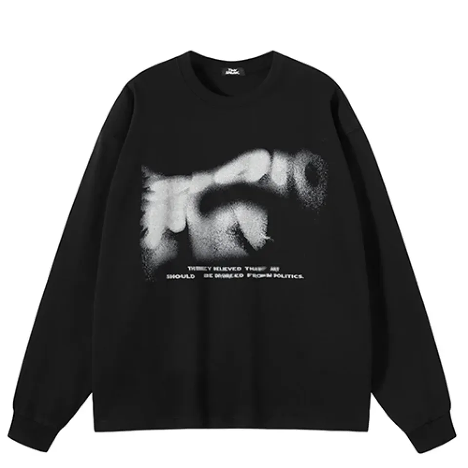 Abstract Text Graphic Sweatshirt Sd2832bcff54645e1ad6943fee85f6296W 1a2f1b08