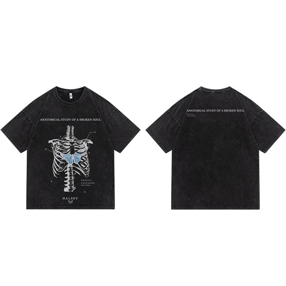 Butterfly In Ribcage Graphic T-Shirt Sb9f93d5294824b04873c67dde7c059169 1bb8a896