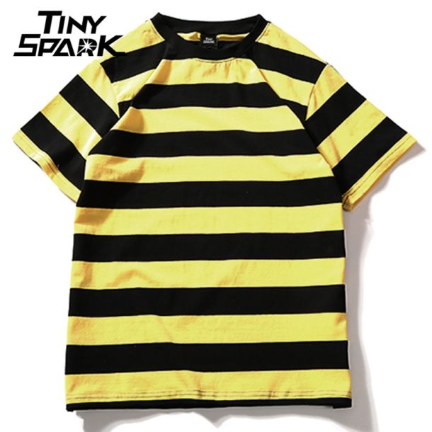 Striped Cotton T-shirt