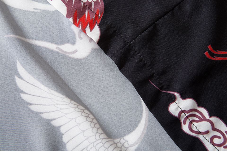 Japanese Heron Poly-cotton Kimono Hcf67cada1a754965b0ee938243ce164aR 1e73c646