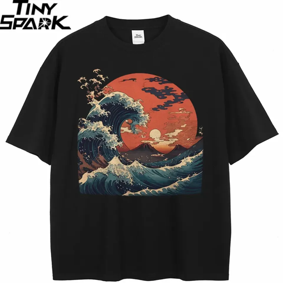 Sunset Ocean Wave Graphic T-Shirt S37032e9b8fe449fea64c3e0f56e480a7n 1ecefa9a