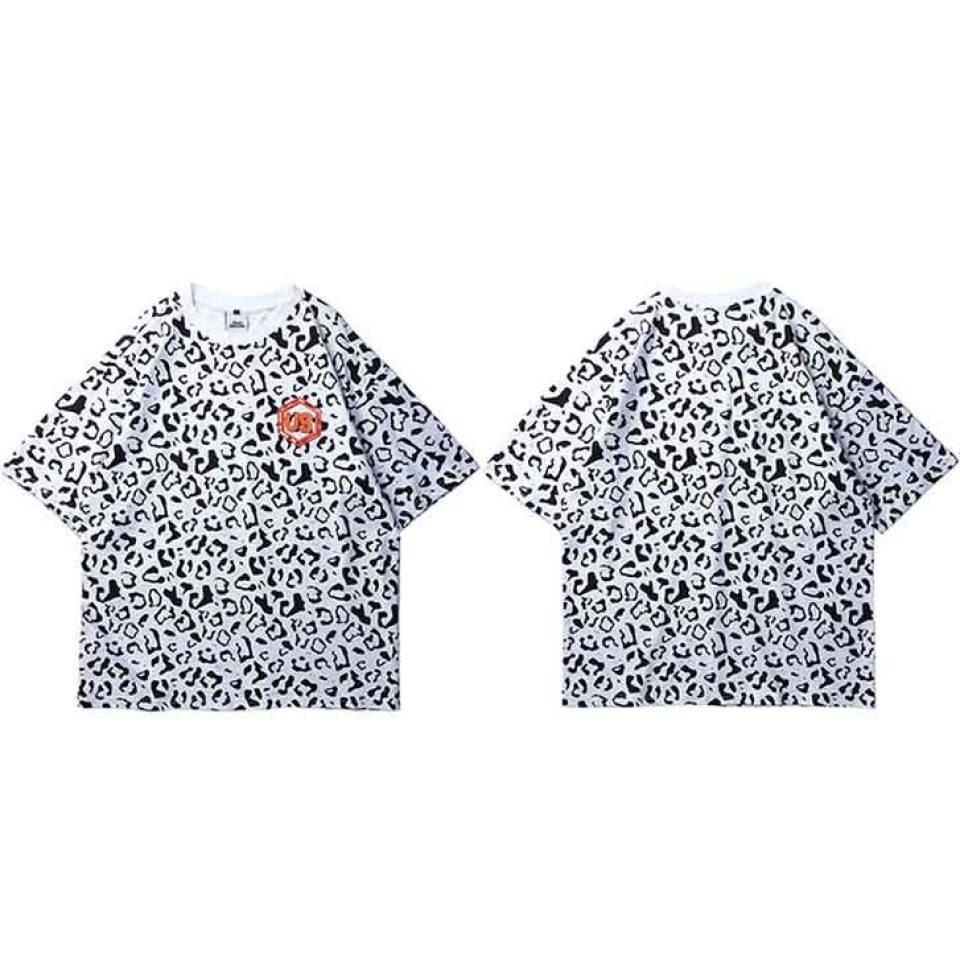 Colorful Leopard Print Cotton T-shirt H569c1b0d4328480aba8298b05a911d9fq 20806a3c