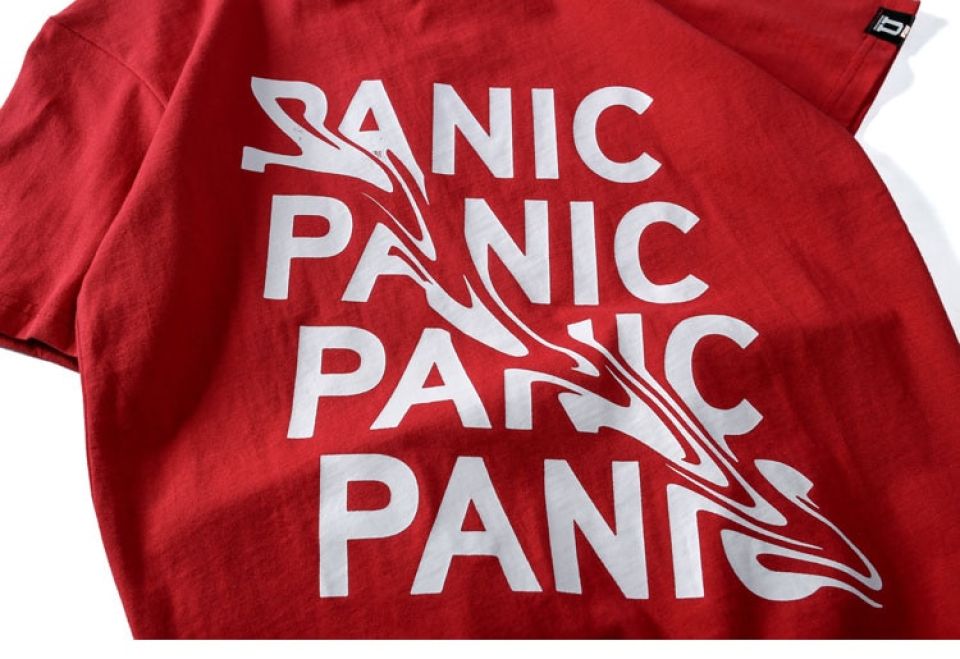 Panic Everywhere Cotton T-shirt HTB1miKiXVmWBuNjSspdq6zugXXaW 21600617