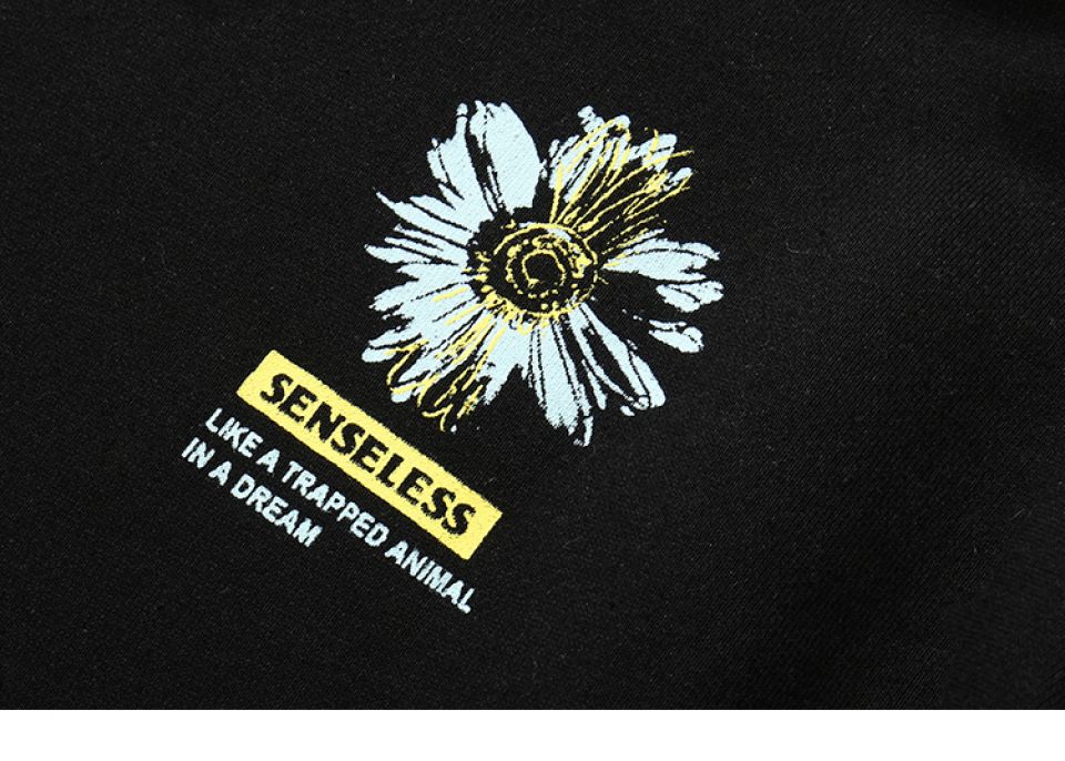 Chrysanthemum Print Hoodie Hdbbcd26b619f4cf8a13ce6e5c2323285B 2207a239