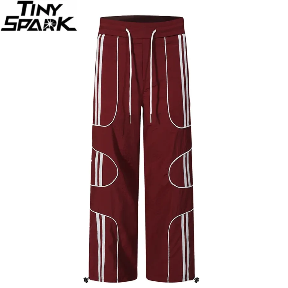 Curved Stripe Panel Track Pants S22b344f1f9244ff2952052dd096f8ca26 227527ce
