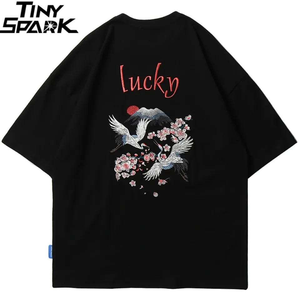 Embroidered Crane Sakura T-Shirt S71620901909d4157b7e57d7c3d979c8dr 229c2646