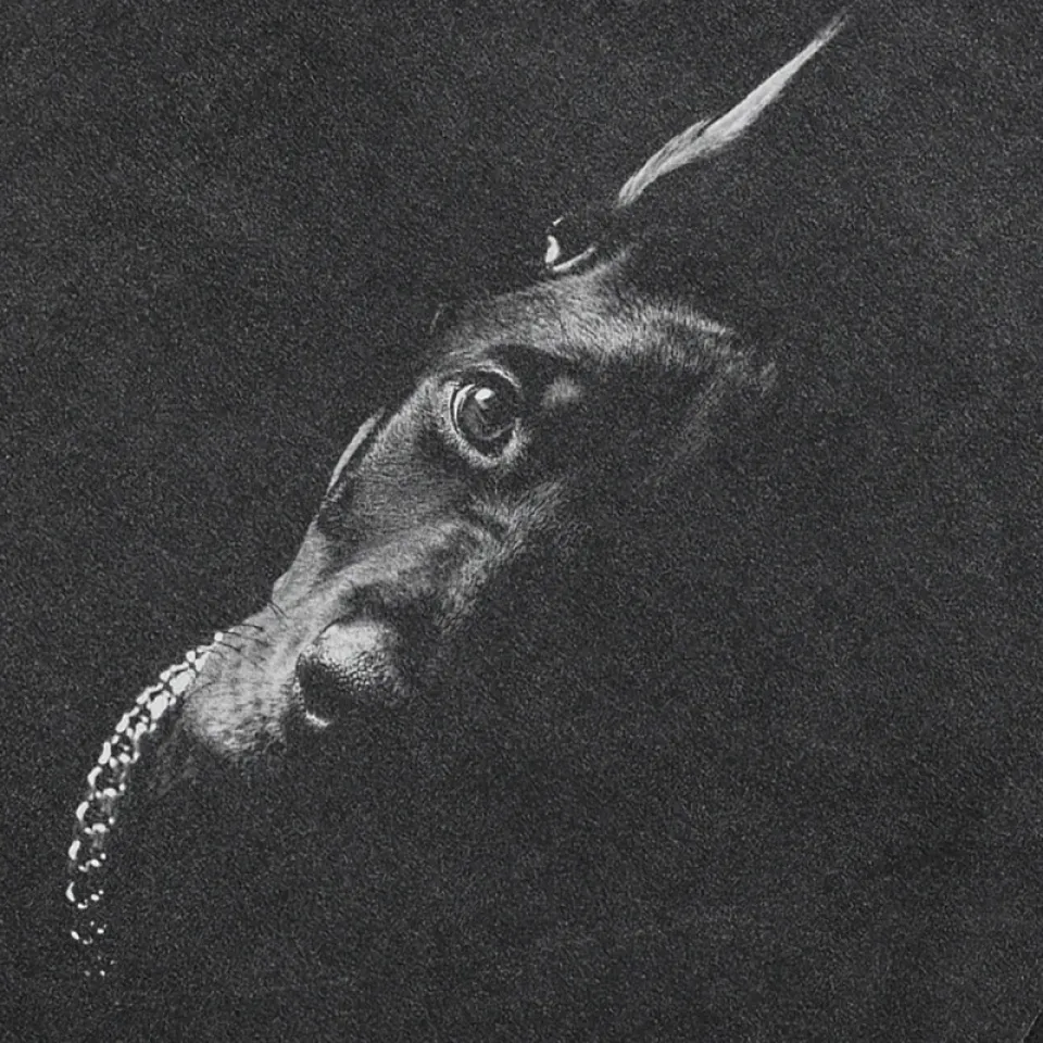 Shadowed Doberman Portrait Graphic T-Shirt S2a0e0bbad193499a92b9609bf3e53d8de 25ccf473