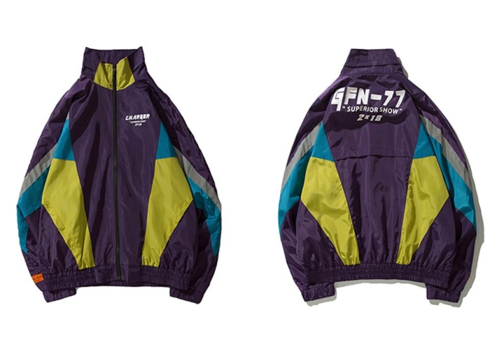 High Collar Bomber Jacket HTB1kZROC4SYBuNjSsphq6zGvVXa9 26829d8d